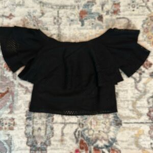 Never worn Banana Republic off the shoulders top